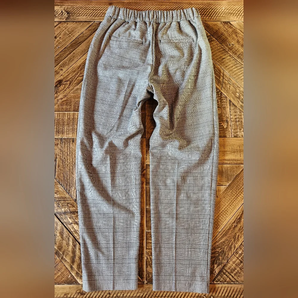 LOFT Houndstooth Plaid Pull On Pants Dress Pants Size XS - Picture 5 of 9